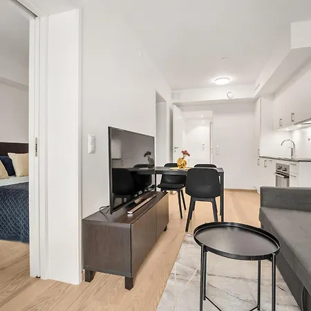 公寓 New, And Cosy Flat 10 Mins Drive To Airport 杰西姆